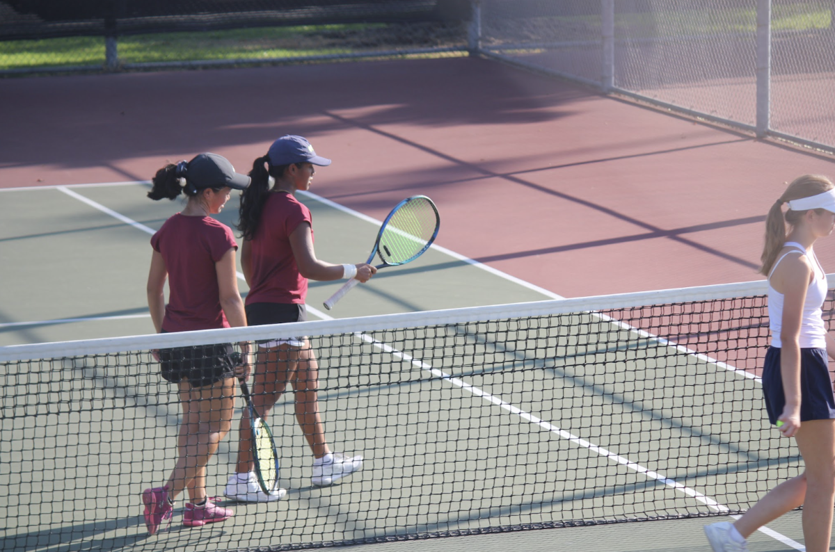 Varsity Girls Tennis Plays Crescenta Valley